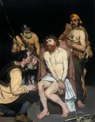Jesus Mocked by the Soldiers, Édouard Manet
