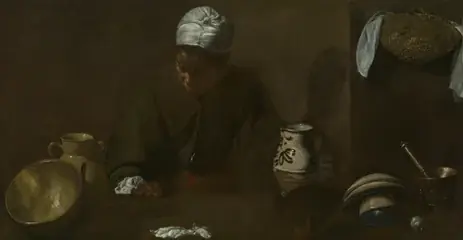 Kitchen Scene, Diego Velázquez