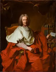 Portrait of Cardinal Guillaume Dubois, Hyacinthe Rigaud