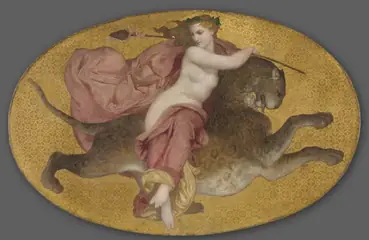 Bacchante on a Panther, William Adolphe Bouguereau