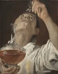 Boy Drinking, Annibale Carracci
