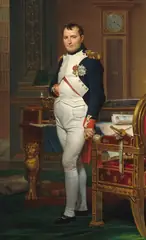 The Emperor Napoleon in His Study at the Tuileries, Jacques-Louis David