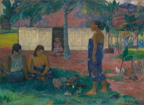 A work made of oil on jute canvas.