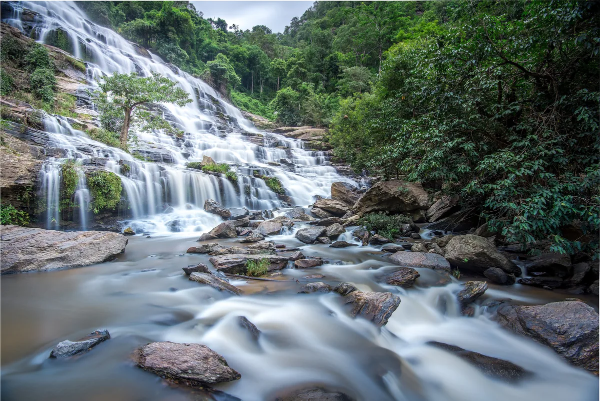 Mae Ya Waterfall in Doi Inthanon National Park.
