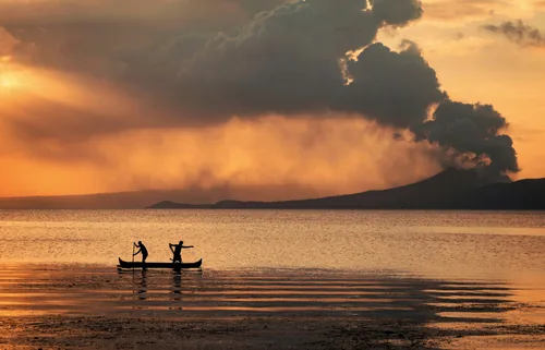 After several months of being on Alert level 1, Taal Volcano erupts on January 12, 2020, spewing tons of Pyroclastic materials into the air. 2 days after the eruption, I went there to document the sit