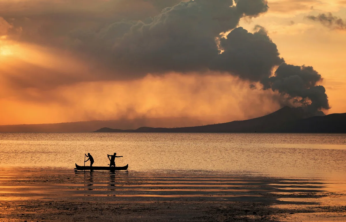 After several months of being on Alert level 1, Taal Volcano erupts on January 12, 2020, spewing tons of Pyroclastic materials into the air. 2 days after the eruption, I went there to document the sit