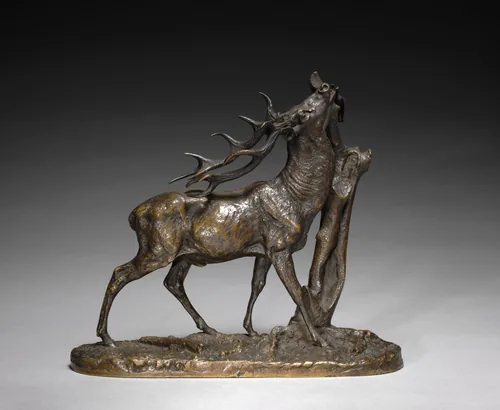 Stag by Pierre Jules Mène