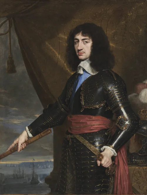 Portrait of King Charles II of England by Philippe de Champaigne