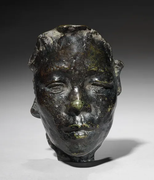 Mask of the Japanese Actress Hanako (Ohta Hisa) by Auguste Rodin