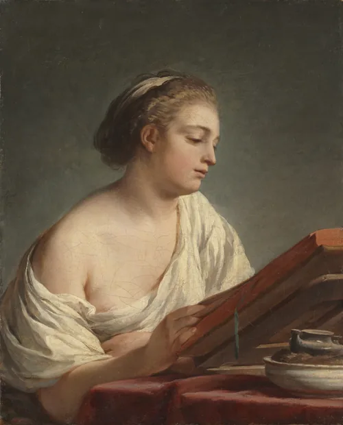Woman Reading by Nicolas-Bernard Lépicié