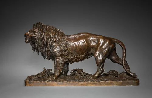 Standing Lion by Christophe Fratin