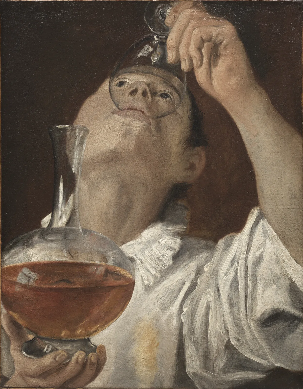 Boy Drinking