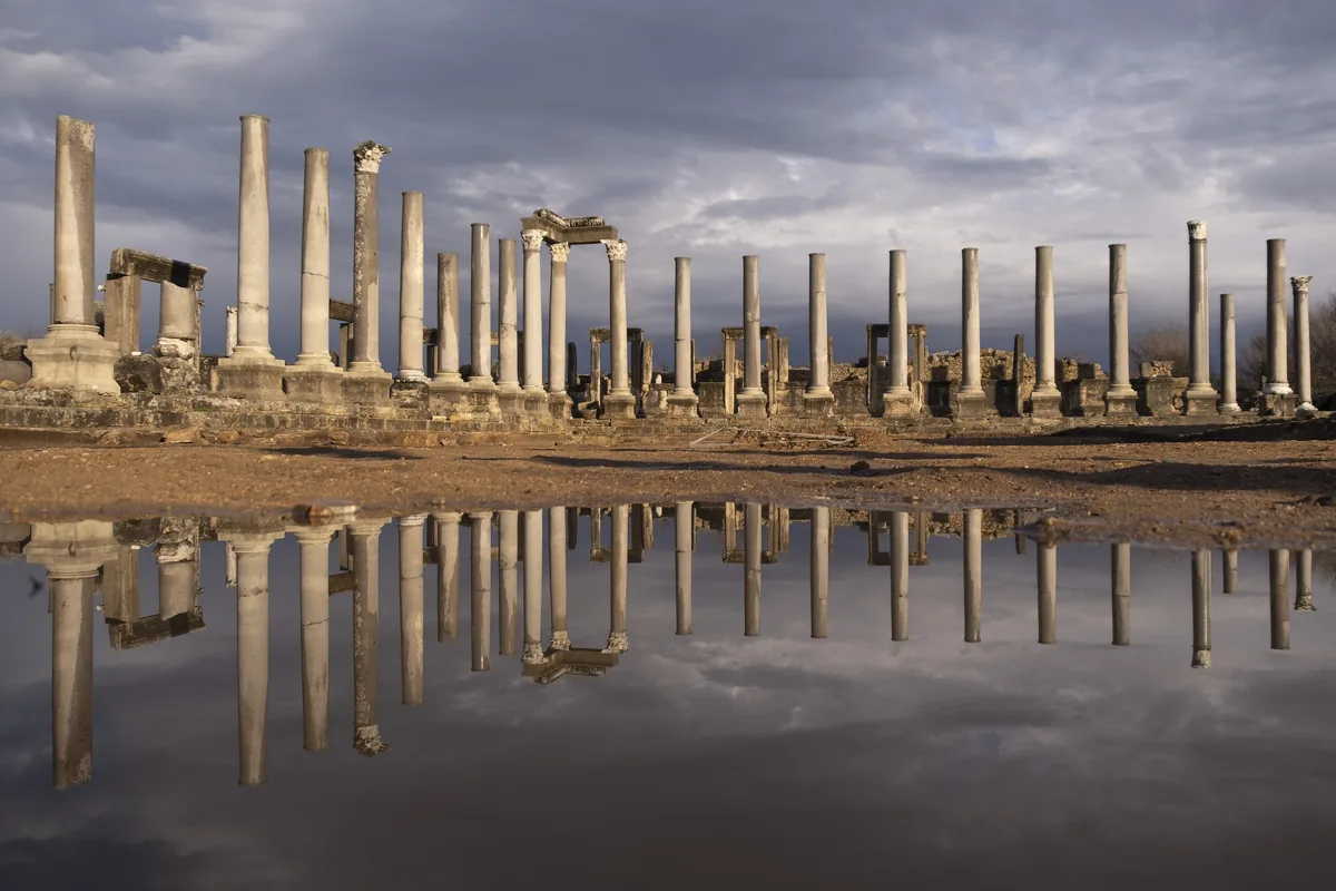 The ancient city of Perge