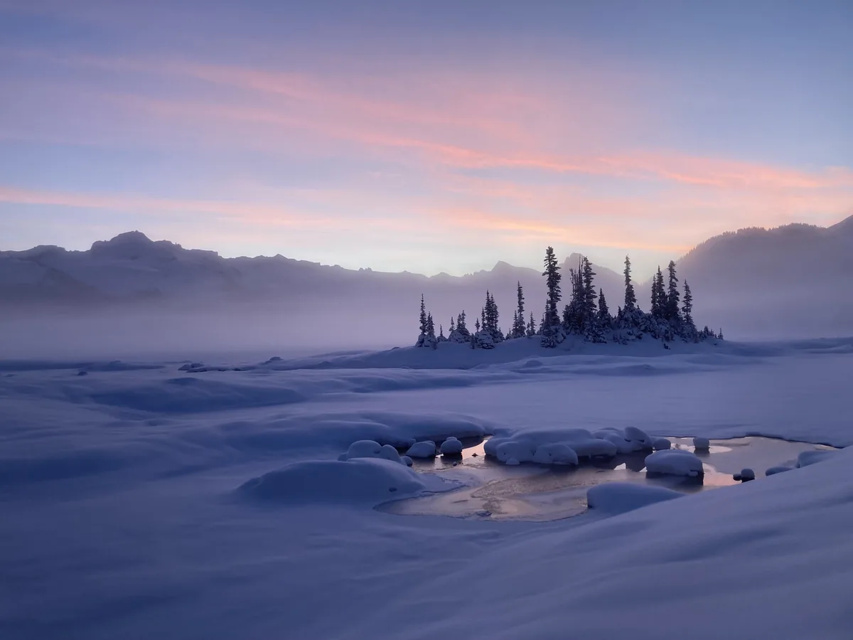 Garibaldi Lake at Dawn