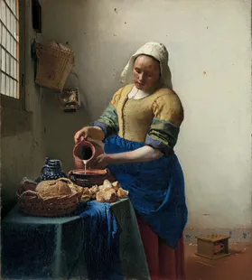 Johannes Vermeer, The Milkmaid
