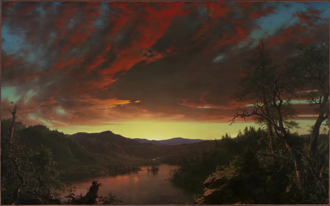 Frederic Edwin Church, Twilight in the Wilderness