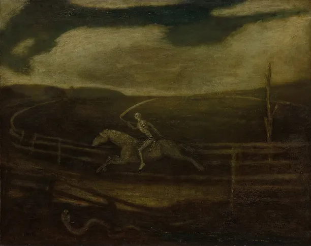 Albert Pinkham Ryder, The Race Track (Death on a Pale Horse)