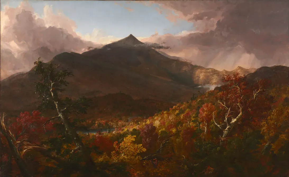 Thomas Cole, View of Schroon Mountain, Essex County, New York, After a Storm