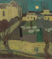 Maurice Denis, Drying the Linen, or Moonrise at the Priory