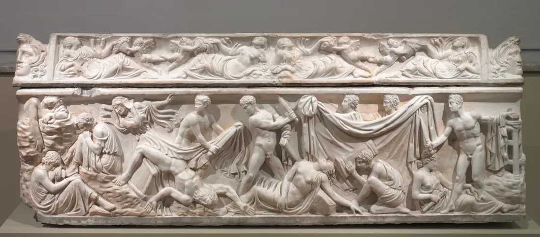 Ancient Roman, Sarcophagus