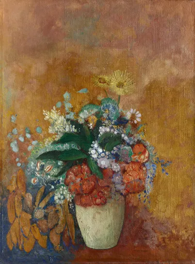 Odilon Redon, Vase of Flowers