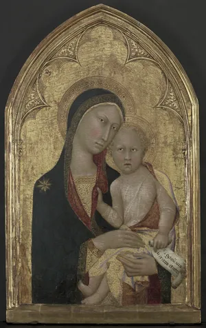 Attributed to Lippo Memmi, Madonna and Child