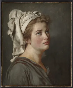 Jacques-Louis David, Young Woman with a Turban