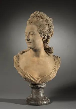 Jean-Baptiste Lemoyne, Portrait of Melle de Vandeul