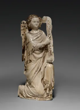 Artist unknown, The Archangel Gabriel from an Annunciation Group