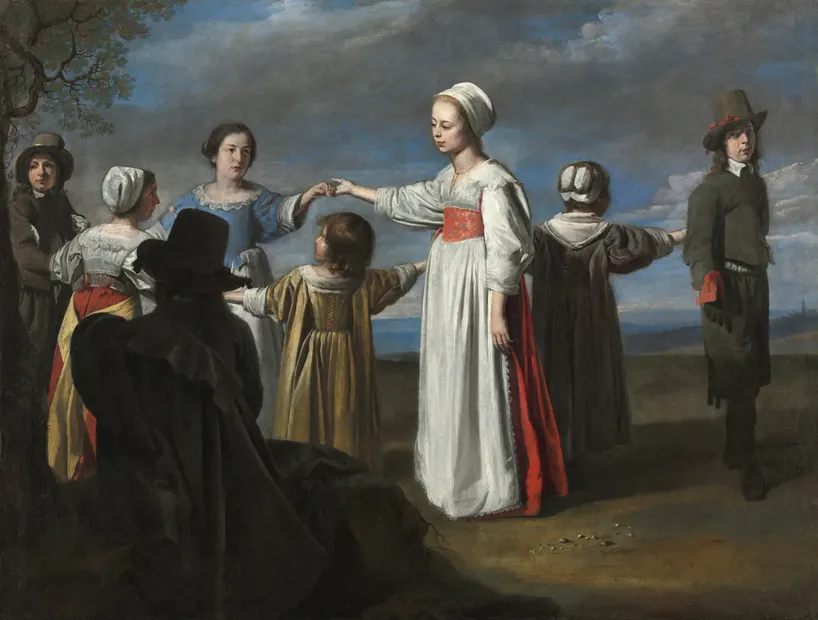 Circle of Le Nain, Children Dancing