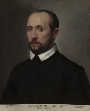 Giovanni Battista Moroni, Portrait of Vincenzo Guarignoni