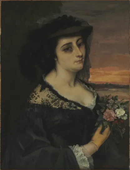 Gustave Courbet, Mme L . . . (Laure Borreau)