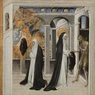 Giovanni di Paolo, St. Catherine of Siena and the Beggar