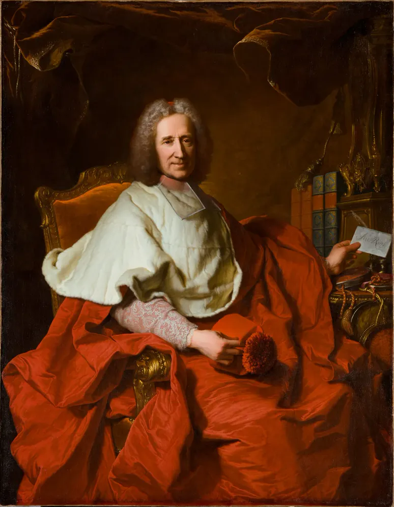 Hyacinthe Rigaud, Portrait of Cardinal Guillaume Dubois