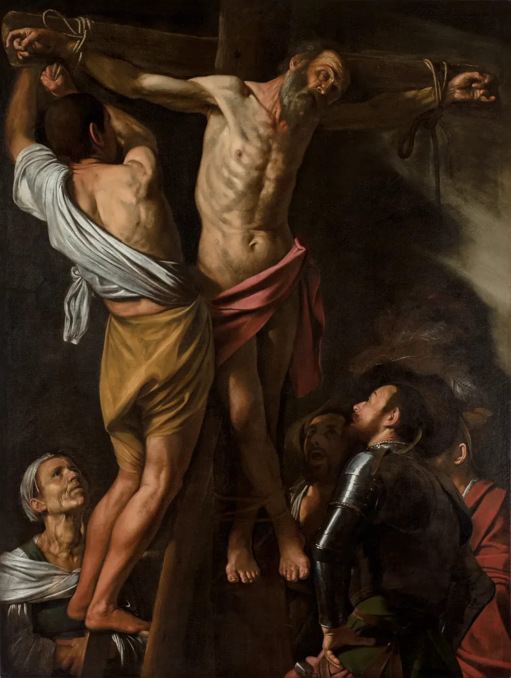 Caravaggio, The Crucifixion of Saint Andrew