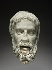 Workshop of Giovanni Pisano, Head of a Prophet