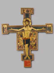Artist unknown, Crucifix with Scenes of the Passion