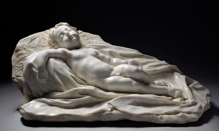 Filippo Parodi, Sleeping Christ Child