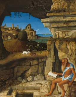Giovanni Bellini, Saint Jerome Reading