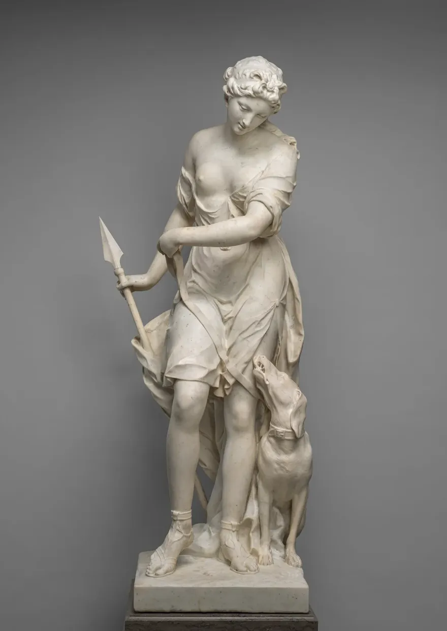 Jean-Louis Lemoyne, A Companion of Diana