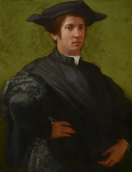 Rosso Fiorentino, Portrait of a Man