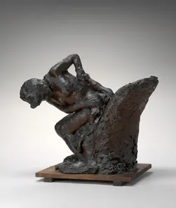 Edgar Degas, Woman Seated, Wiping Her Left Hip
