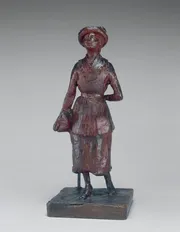 Edgar Degas, The Schoolgirl (Woman Walking in the Street)